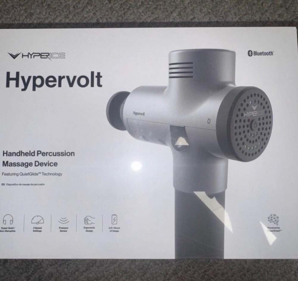 Hyperice Hypervolt Bluetooth Handheld Percussion Massage Device